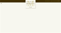 Desktop Screenshot of michaelmondavifamilyestate.com